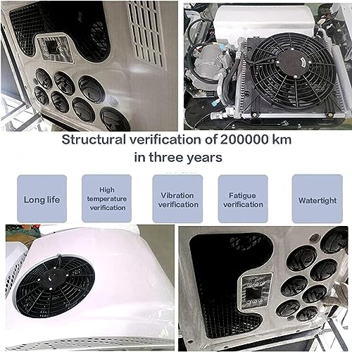Treeligo 24V / 12V Rooftop RV Air Conditione EAC002.18
