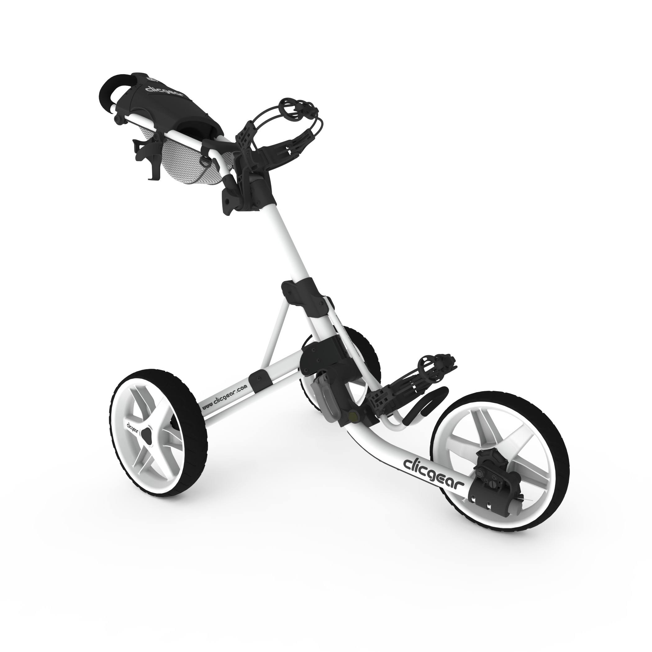Clicgear Model 3.5+ Golf Push Cart Charcoal-Lime