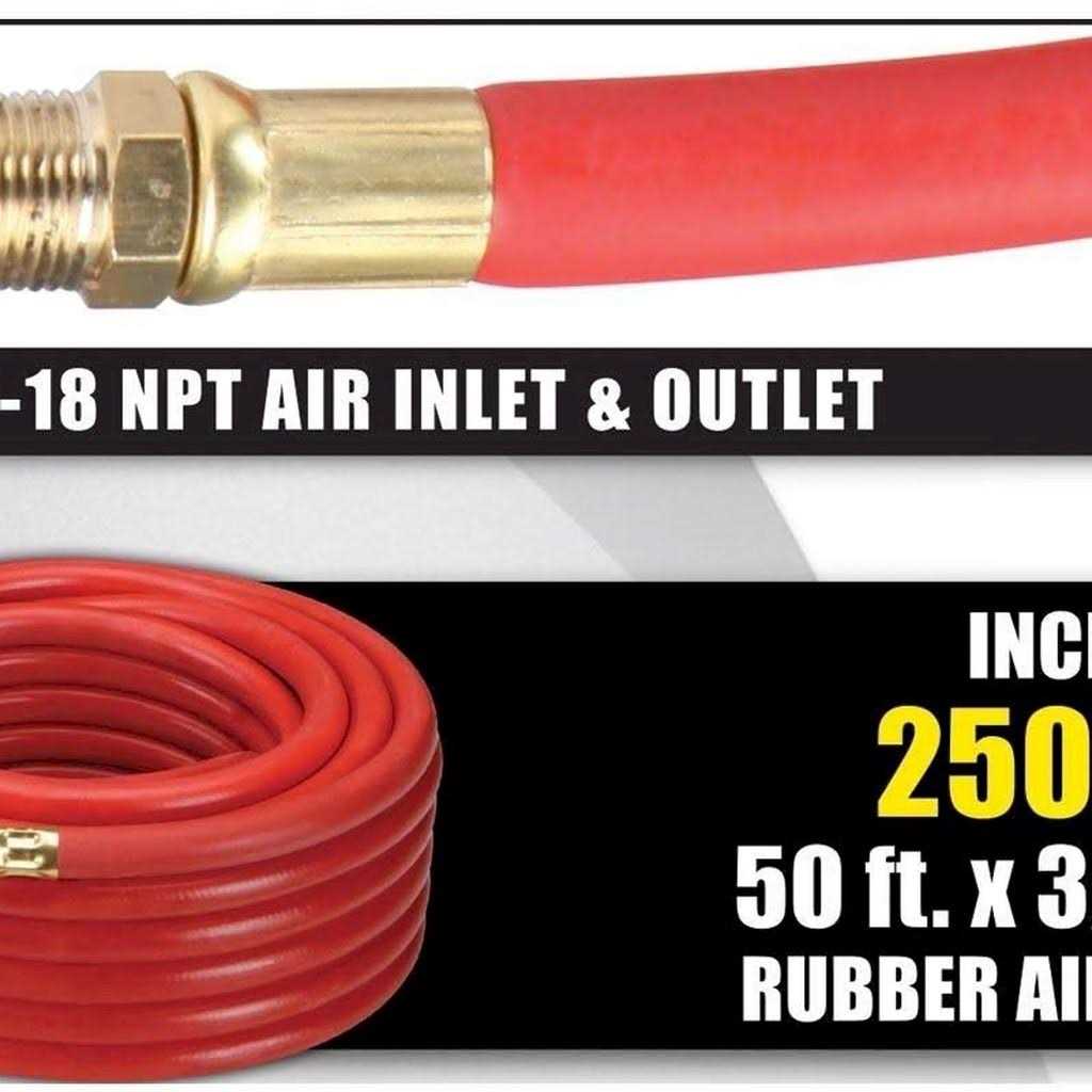 Central Pneumatic 3/8 in. x 50 ft. Retractable Hose Reel - Shop Hardware Tools Online Store