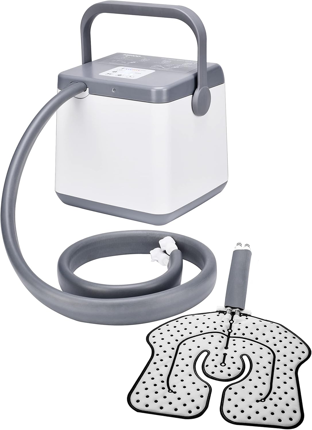 NEHOO Cold Therapy System, Low Noise Ice Therapy Machine, Continuous Cryotherapy Cold Pack, Universal Pad for Knee, Ankle, Cervical, Back, Leg and Hip