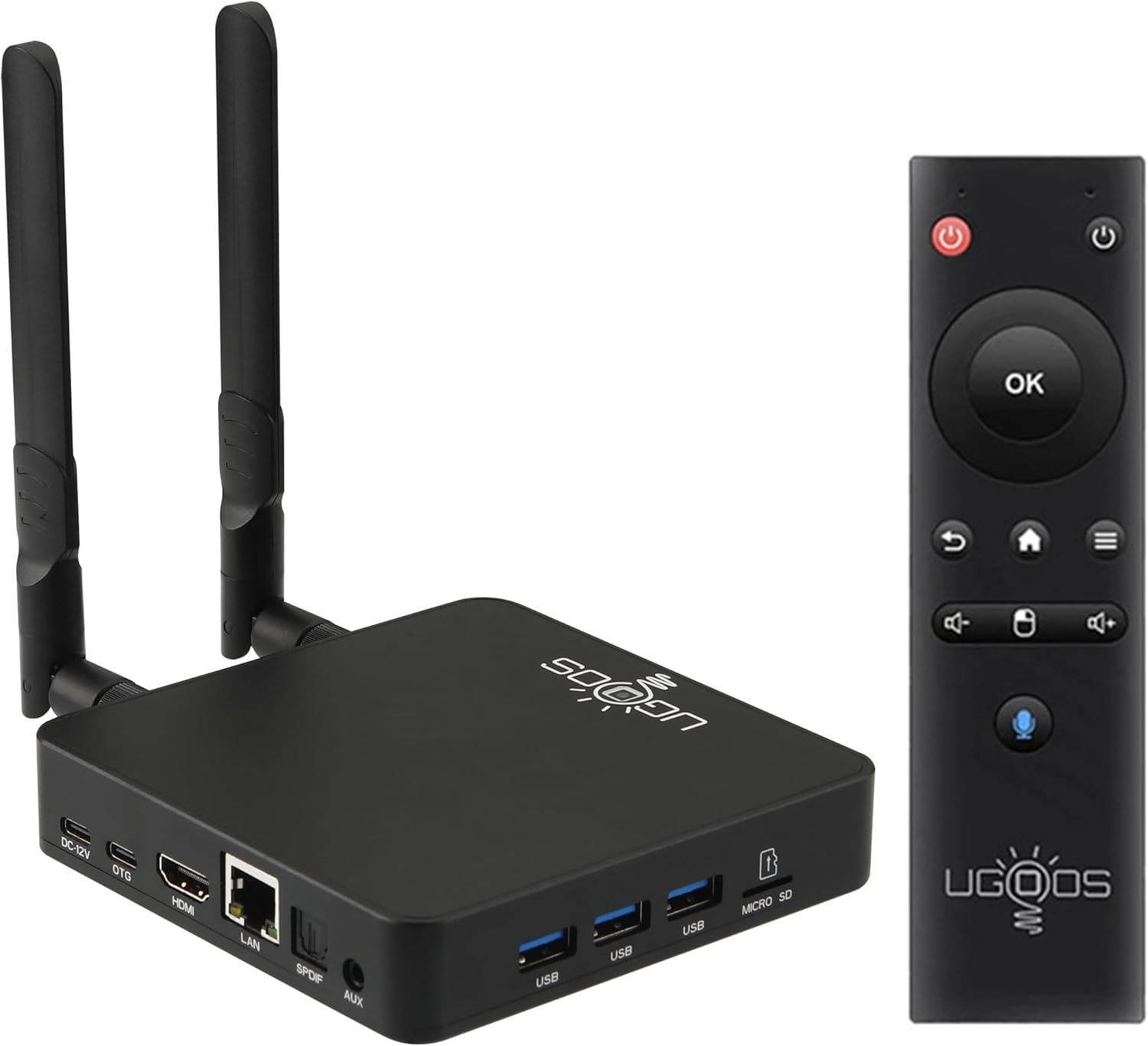 AM8 8K Ultra HD Android TV Box Android 11.0 Amlogic S928X-J LPDDR4 4GB RAM 32GB ROM WiFi6E 1000M LAN BT5.3 USB3.0 Support AV1 H.265 8Kx4K 60fps HDR Set Top TV Box