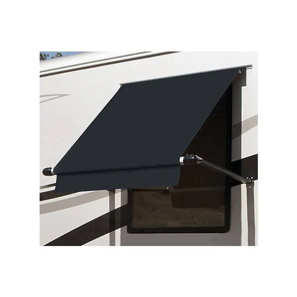 Carefree WG0604E4EB Simply Shade RV Window Awning Black - 6 ft.