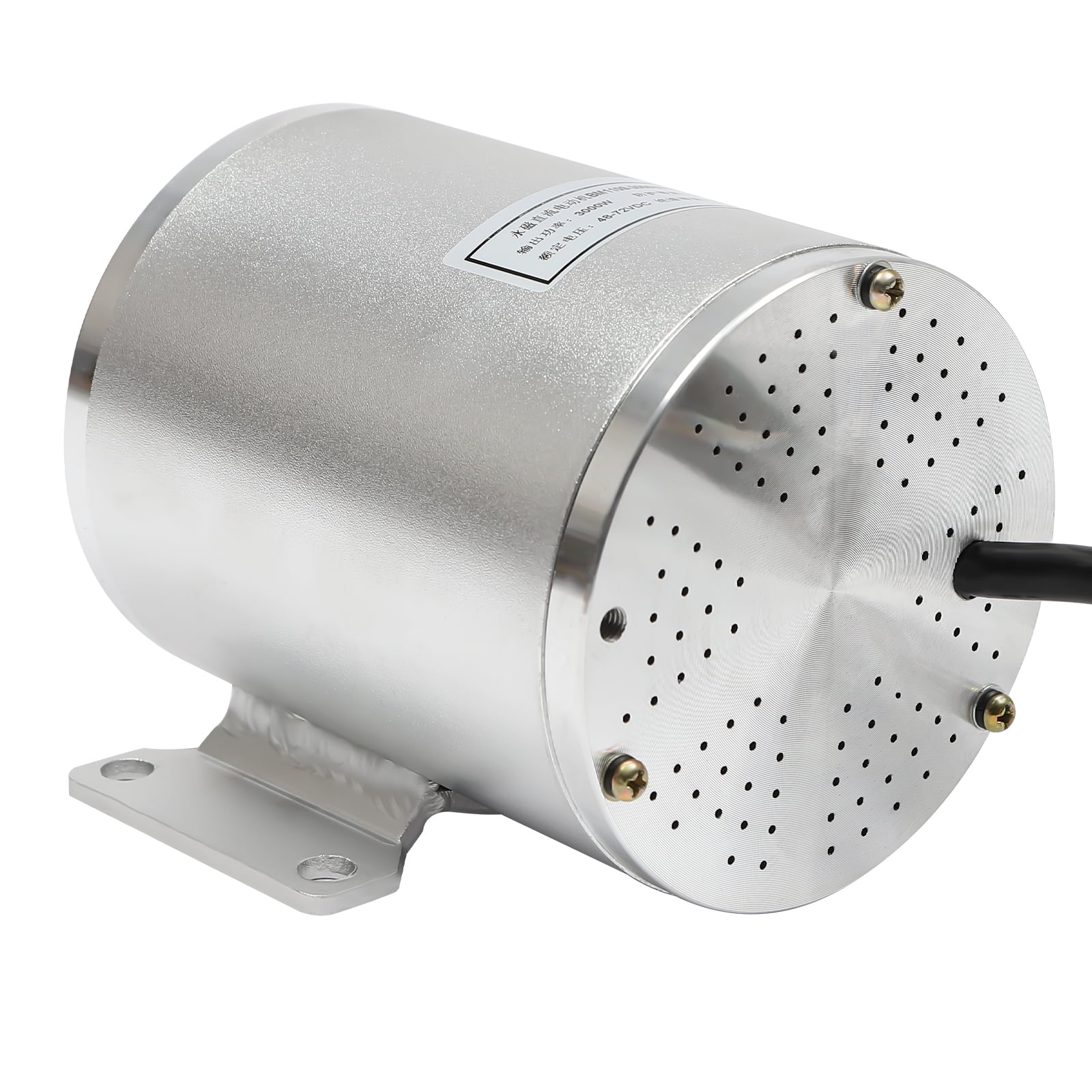 Miumaeov 48-72V 3000W Brushless Motor Kit with Controller and Throttle for Electric Scooter E Bike Engine Motorcycle DIY Part Conversion Kit