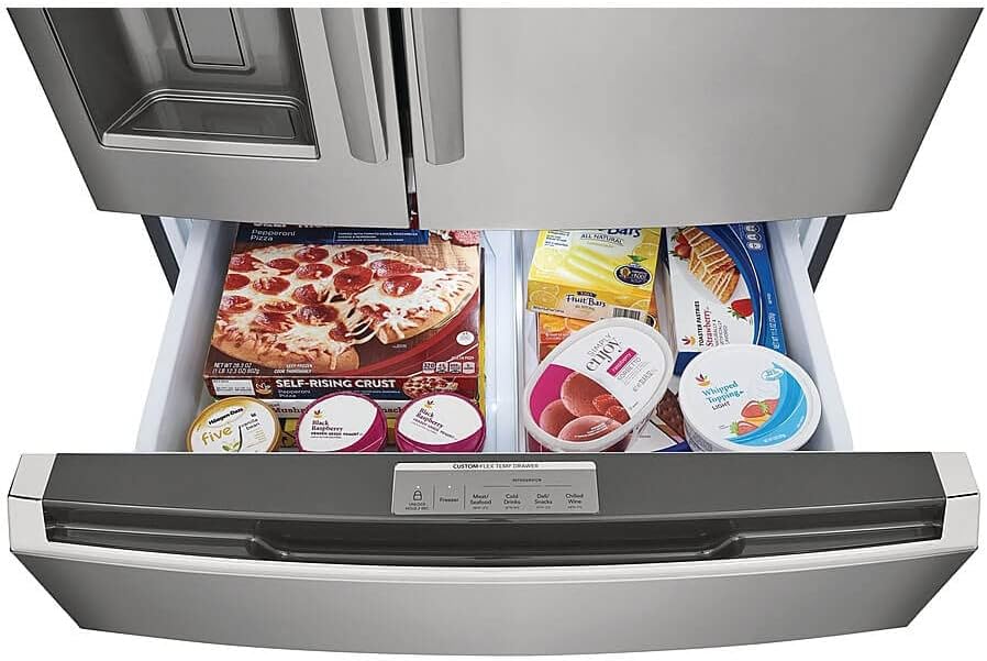 Frigidaire Gallery GRMC2273BF 21.5 Cu. Ft. Stainless Counter Depth 4-Door French Door Refrigerator