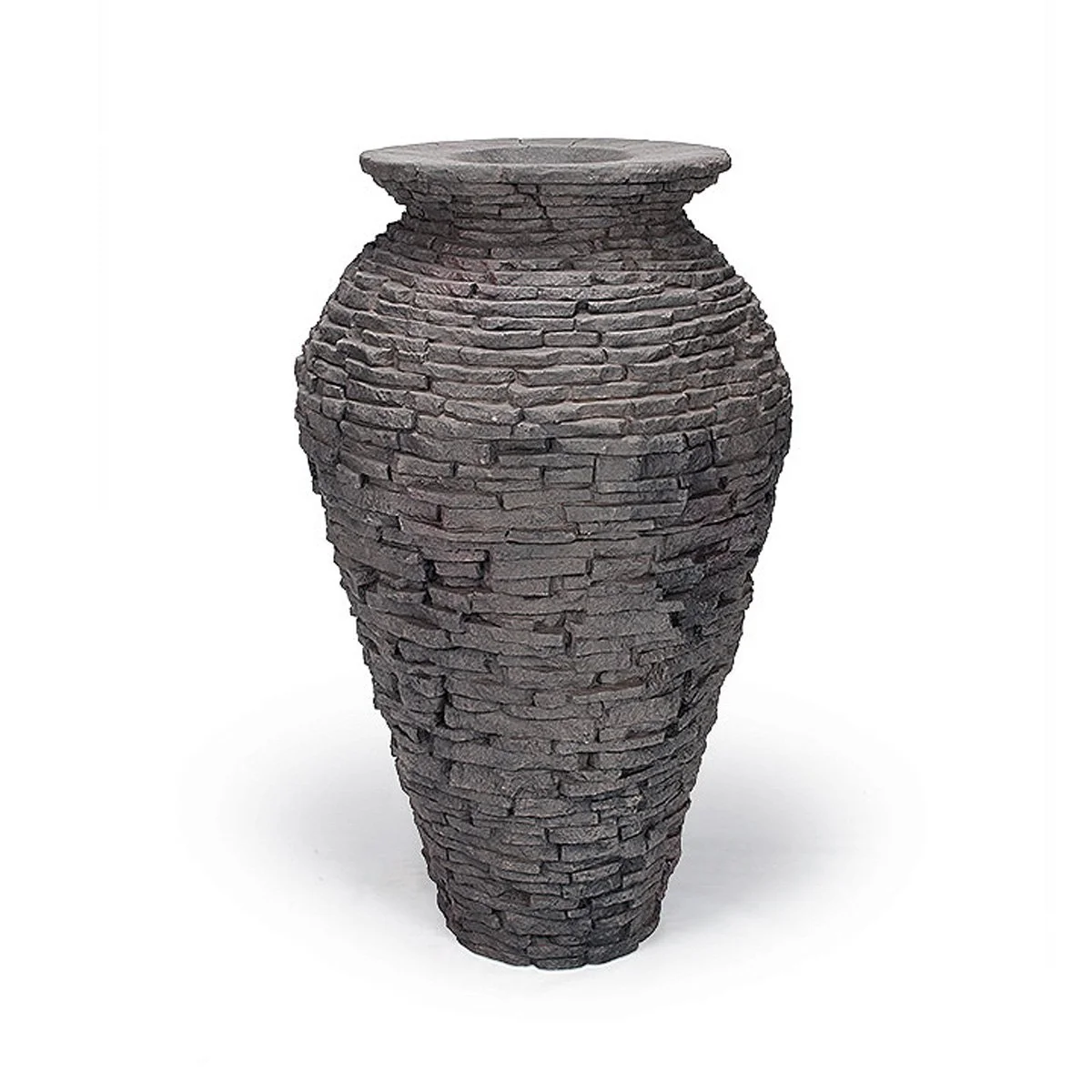 Aquascape Medium Stacked Slate Urn Landscape Fountain Kit