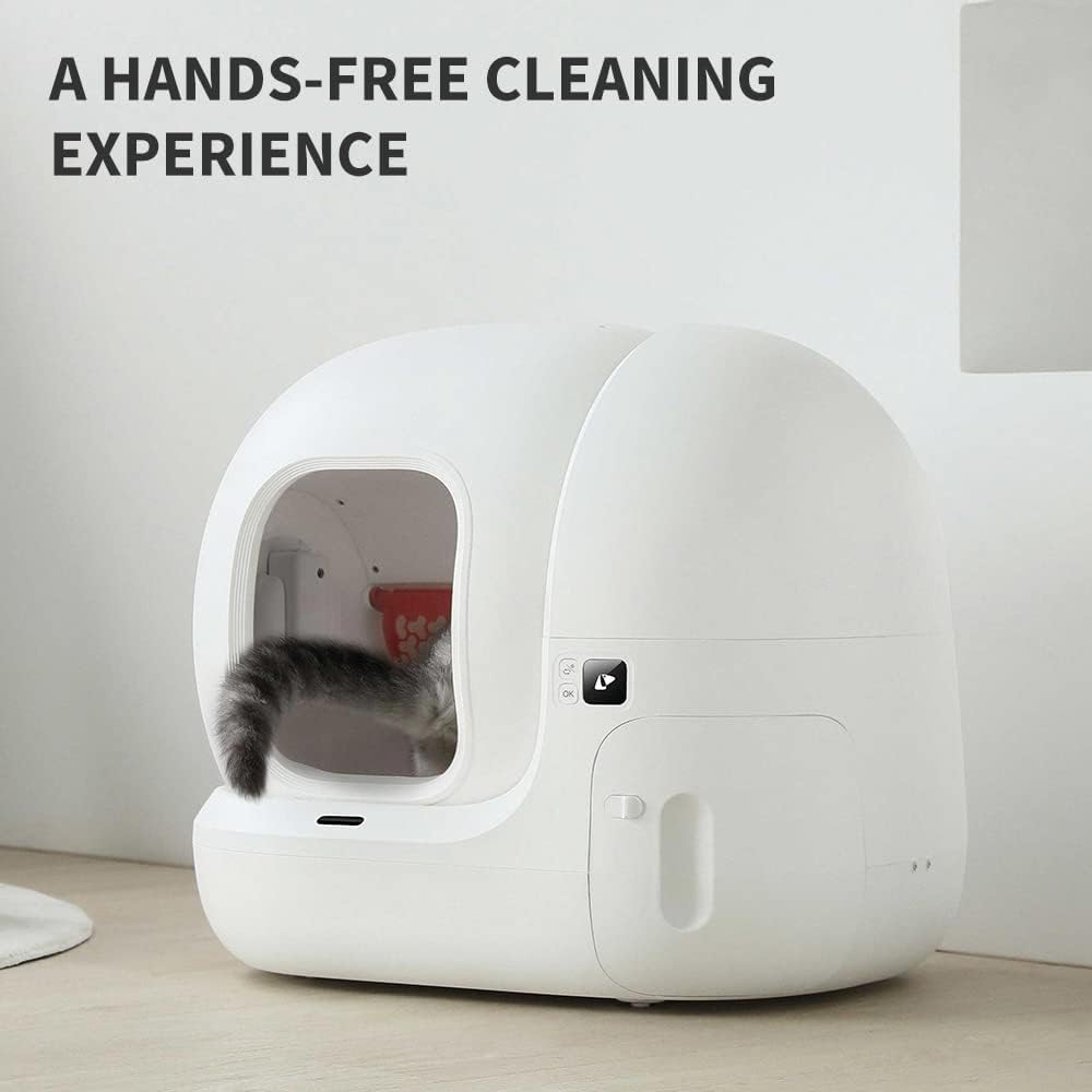 PETKIT New Version Pura Max Self-Cleaning Cat Litter Box with Large Capacity fr Multiple Cats, xSecure/Odor Removal/APP Control Newest Automatic Cat Littler Box