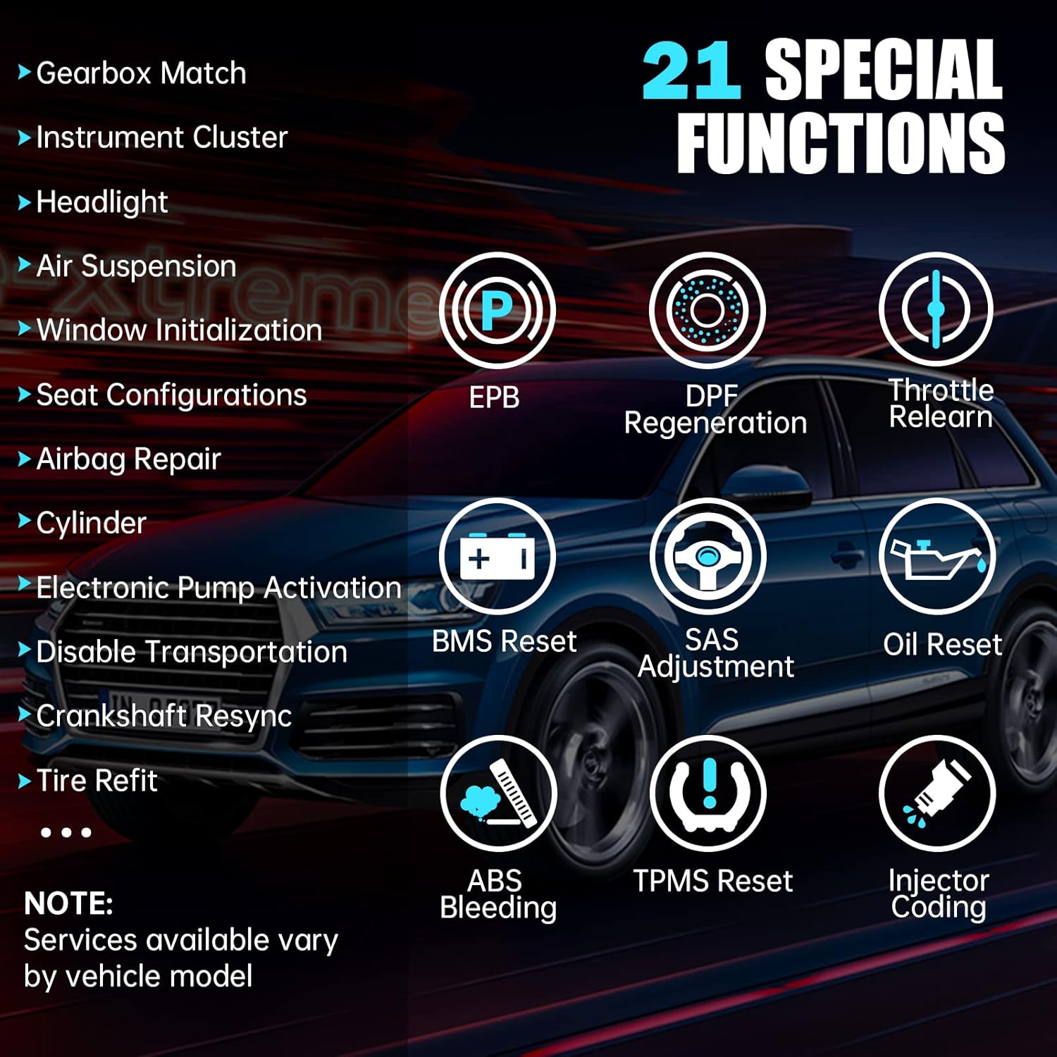 XTOOL Anyscan A30M Wireless OBD2 Scanner for Android & iOS(2022 Newest), Bi-Directional Scan Tool with All Systems Diagnostics, 21 Services, ABS Bleeding, Injector Coding, Upgrade Ver. of A30, A30D