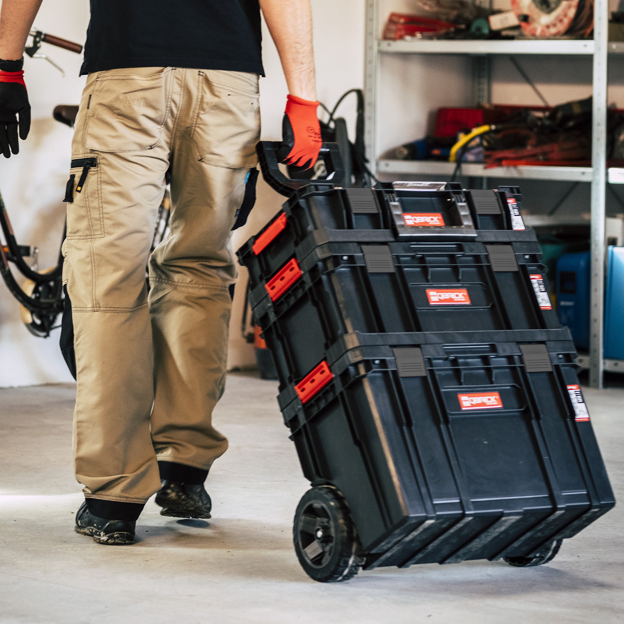 Qbrick System Two Plus Tool Box Set for Portable Tool Storage