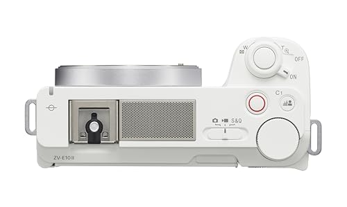 Sony Alpha ZVE10 II - APS-C Interchangeable Lens Mirrorless Content Creators’ Camera - Black - Body Only
