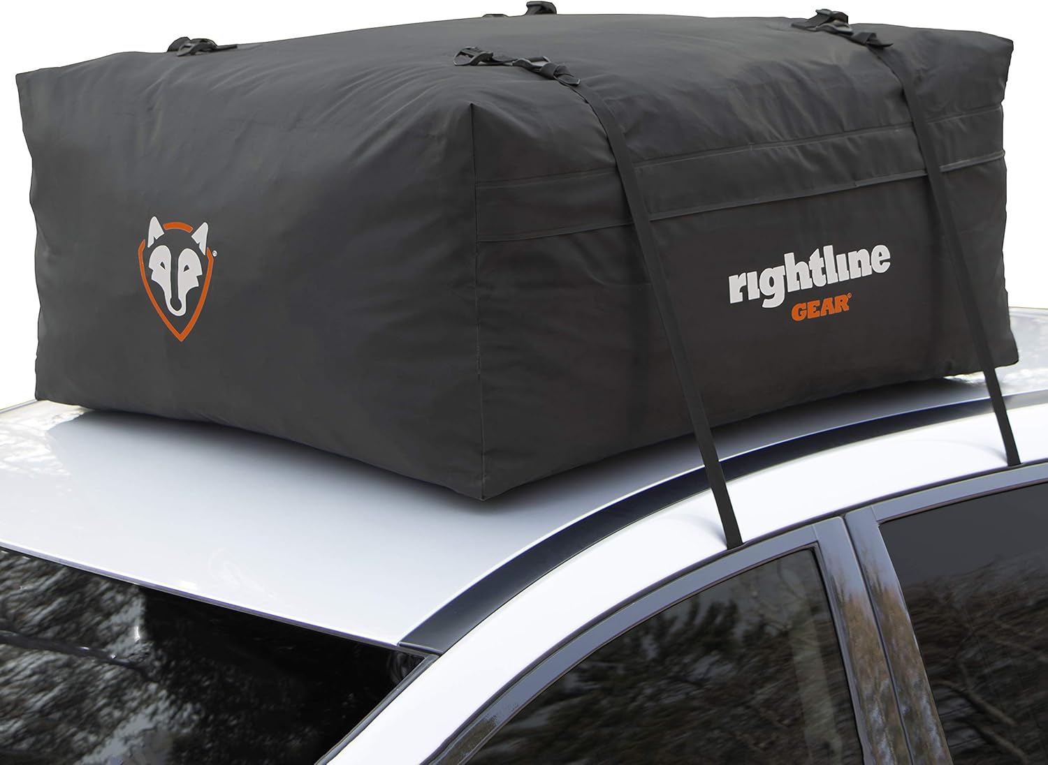 Rightline Gear Range 2 Car Top Carrier, 15 cu ft, Weatherproof +, Attaches With or Without Roof Rack