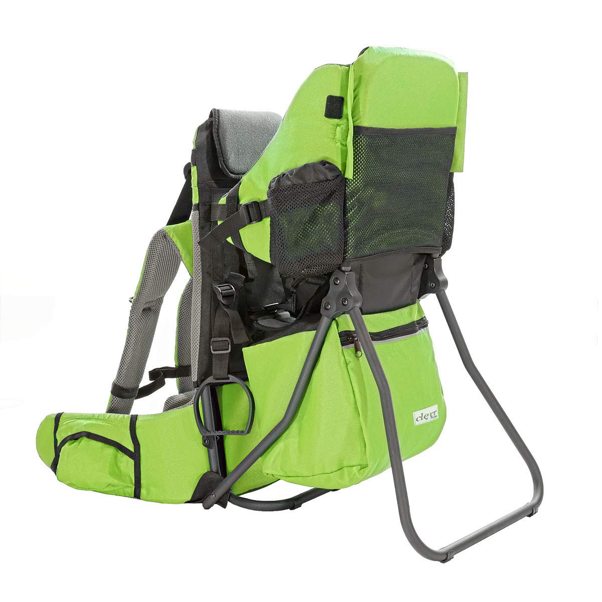 ClevrPlus Cross Country Baby Backpack Hiking Child Carrier Toddler Blue