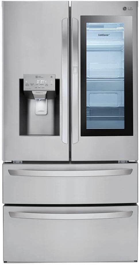 LG LMXS28596S 28 Cu. Ft. Stainless French-Door Smart Wi-Fi Enabled Refrigerator