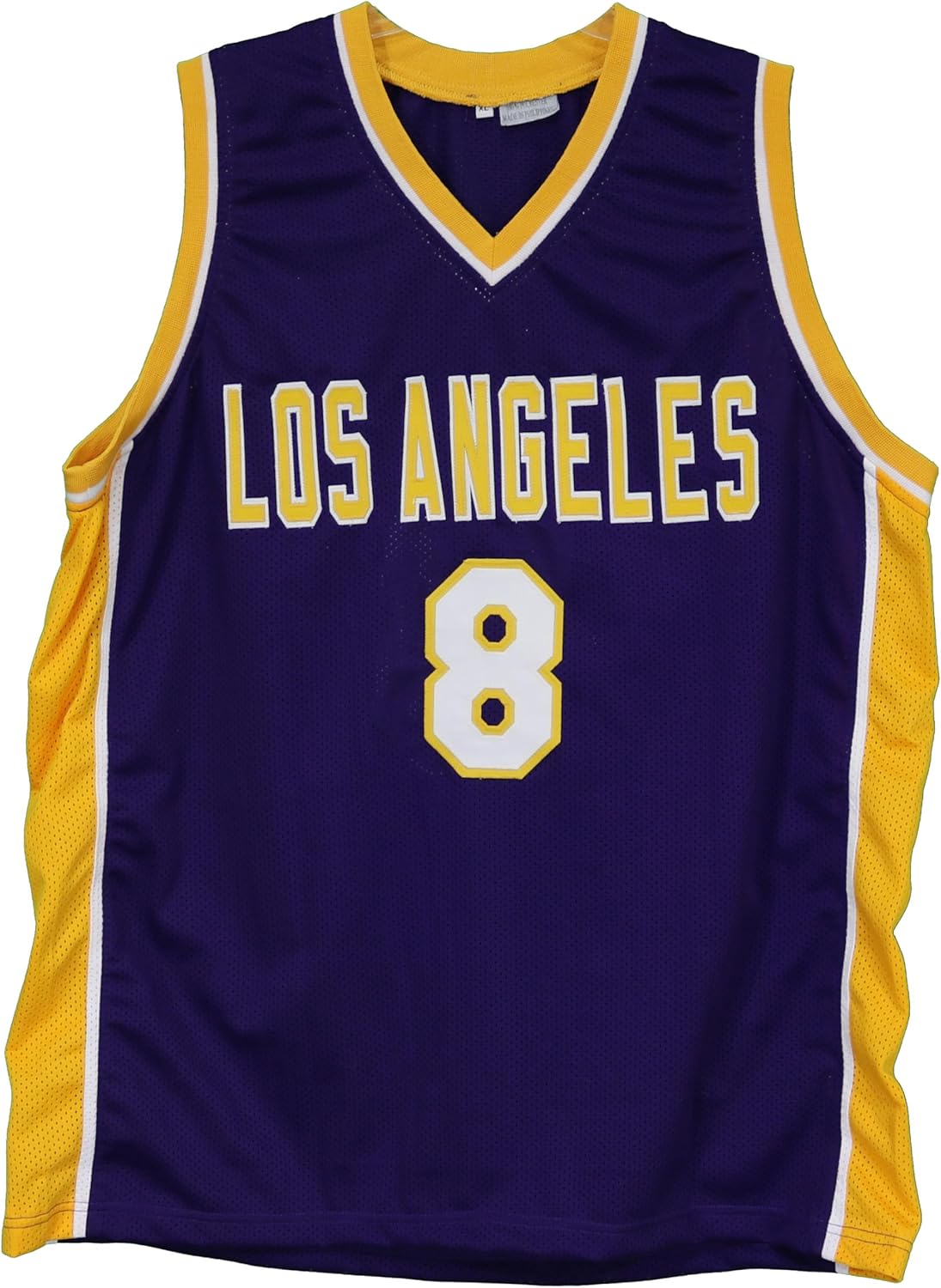 Kobe Bryant Los Angeles Lakers Signed Autographed Purple #8 Custom Jersey PSA/DNA COA