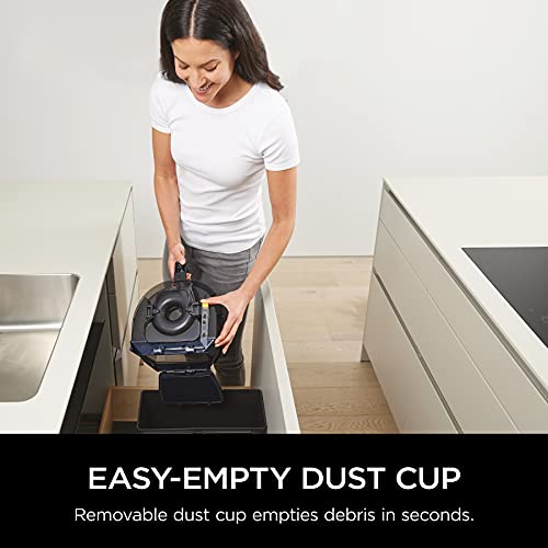 Shark CZ351 Pet Canister Vacuum, Bagless, Corded with Self-Cleaning Brushroll & PowerFins