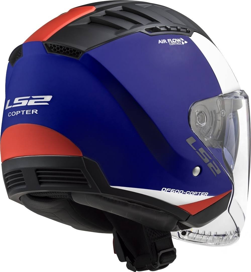 LS2 - Helmet OF600 Copter Urbane Matt Blue / Red - Size Xs