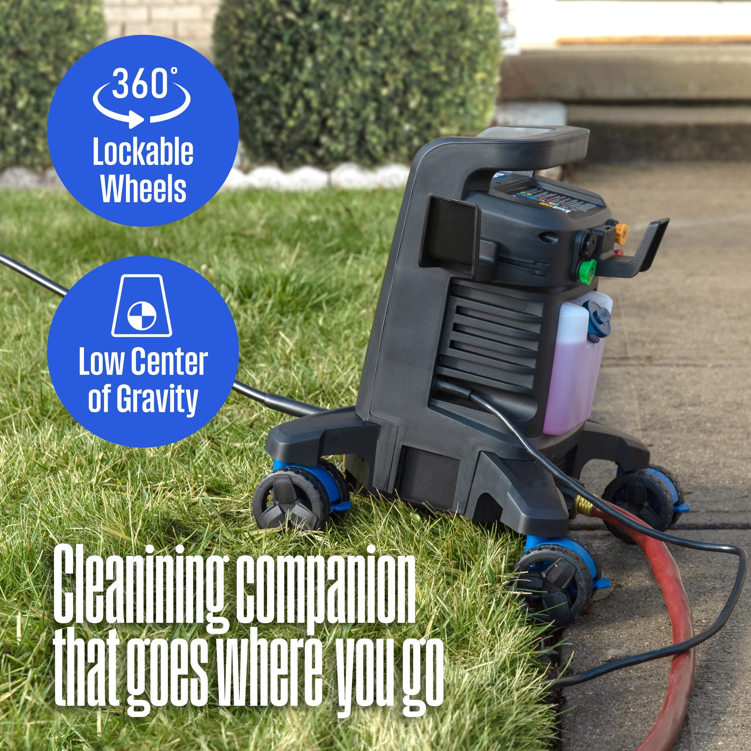 Westinghouse 2300 Max PSI Electric Pressure Washer, 1.76-GPM, Soap Tank, 5 Nozzles