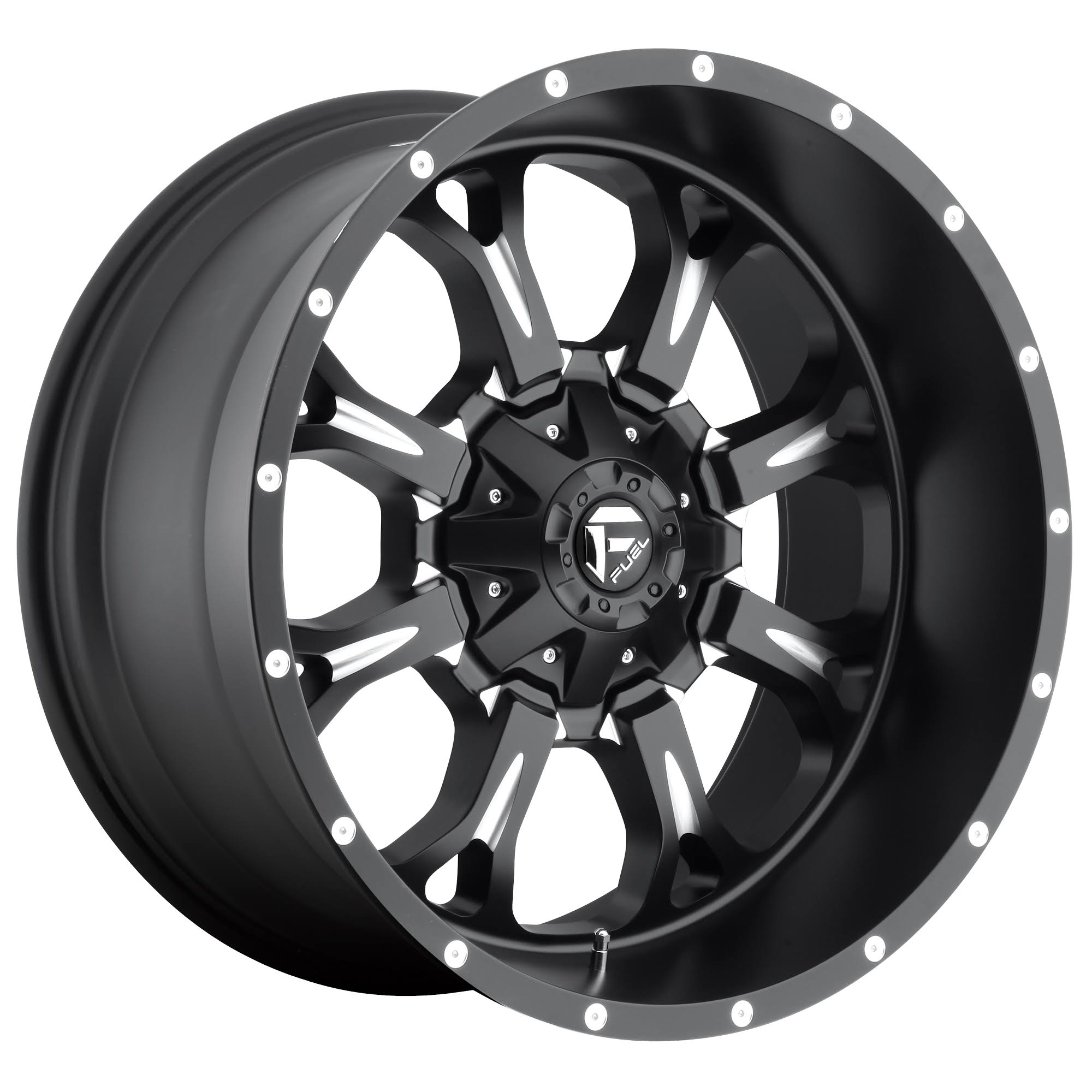 Fuel D517 Krank Matte Black Milled 17x9 6x135 / 6x5.5 -12mm (D51717909845)