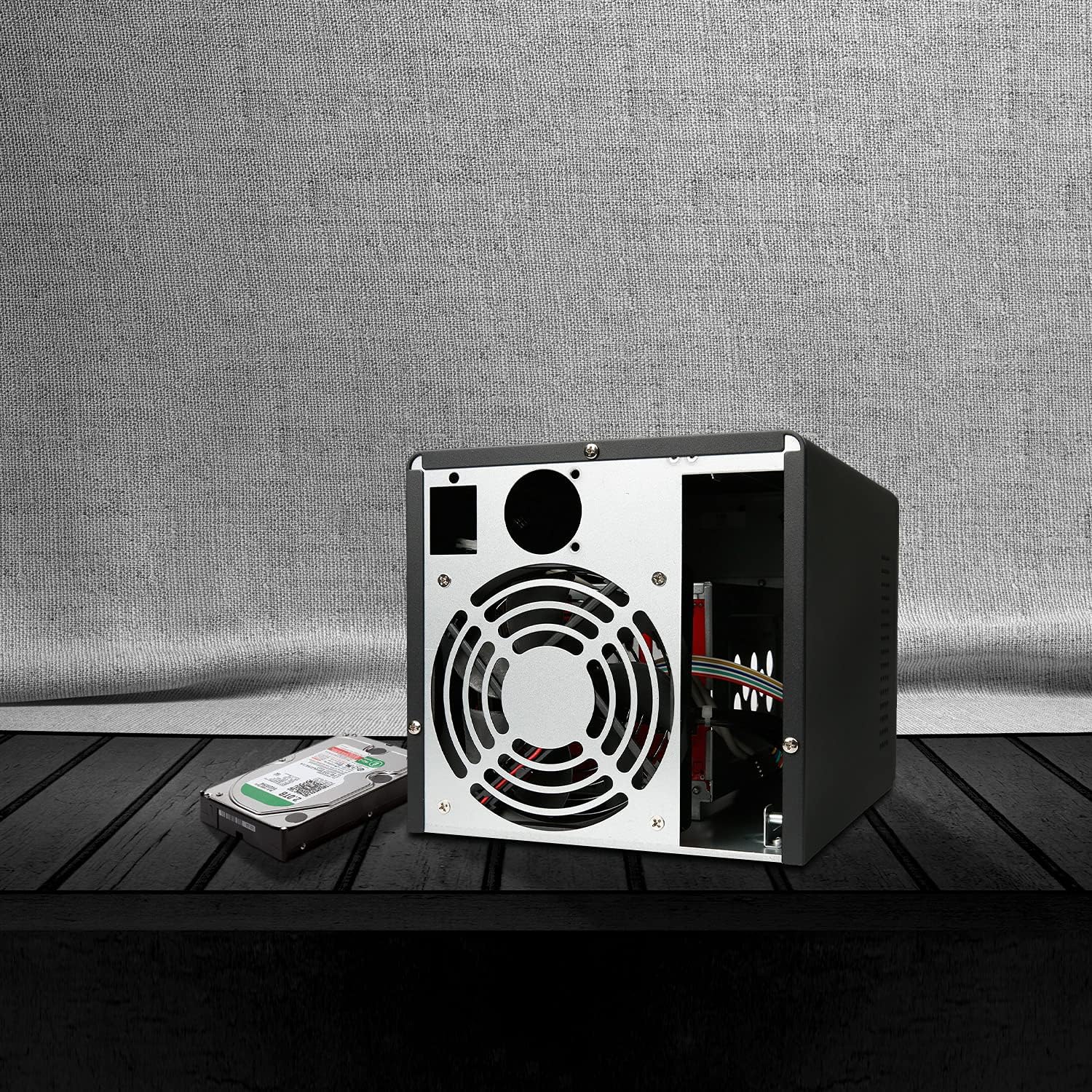 New Ultra Silence NAS 4-Bay K3 Chassis, Cable Management System, PC Gaming Computer Case