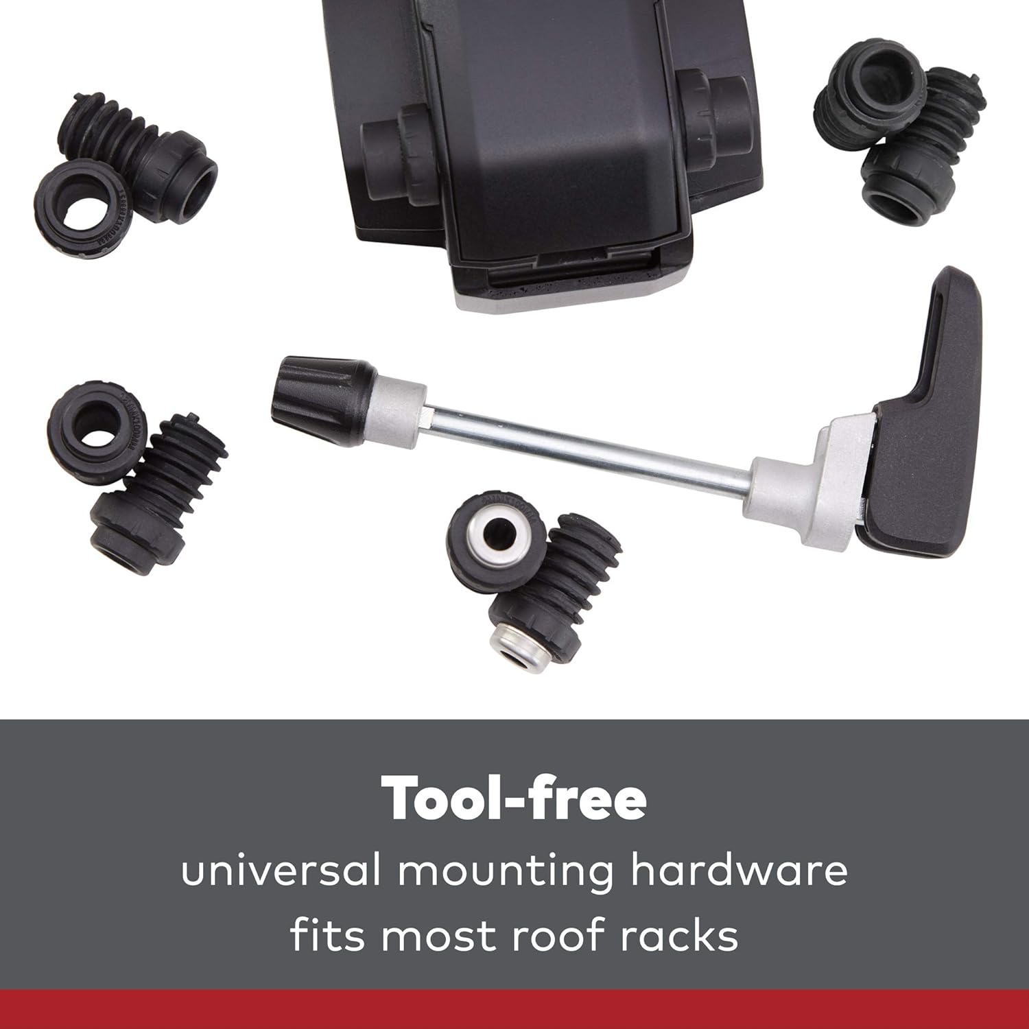 YAKIMA - ForkChop Fork Mount Bike Carrier for Roof Racks, 1 Bike Capacity