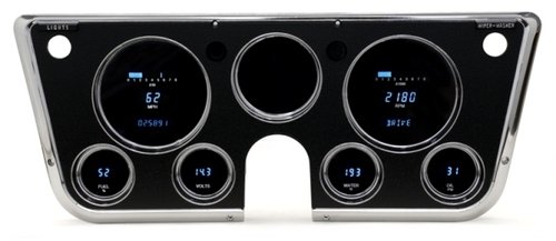 Dakota Digital 67-72 Chevy Truck VFD Gauge System - Gauge Kit