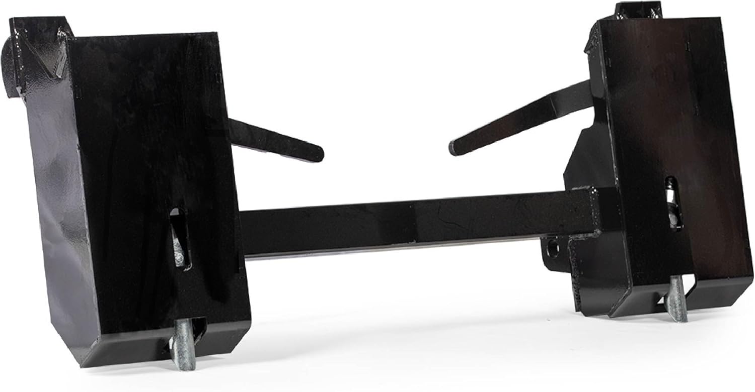 Titan Attachments Quick Tach Adapter Fits Global John Deere Tractors to Convert Universal Skid Steer Style Mount, No Welding Necessary, 3500 LB Capacity