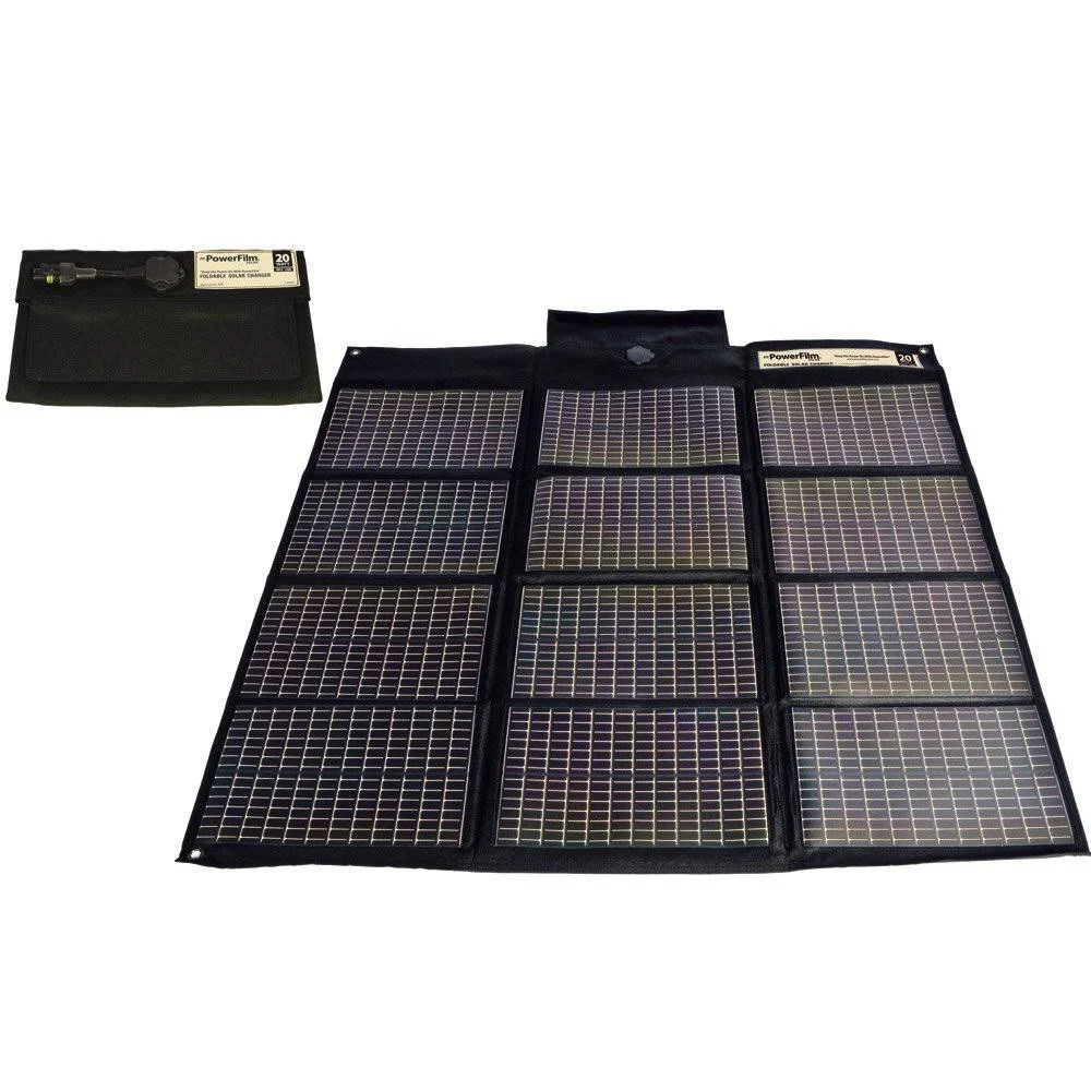 PowerFilm F15-1200 20W Folding Solar Panel Charger
