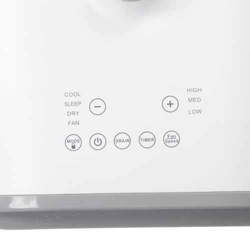 Portable Air Conditioner, Multifunctional Low Noise Portable Air Cooler Cooling Fan Easy Installation Energy Efficient for Bedroom