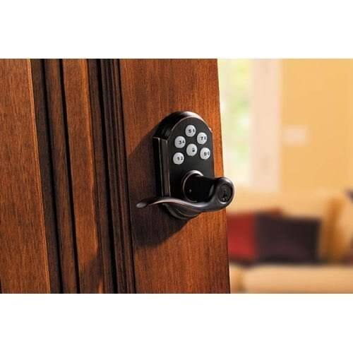Kwikset Keyless Electronic Door LEVER; Satin Nickel