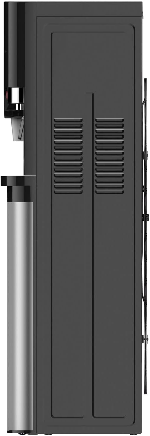 Frigidaire EFWC900 Water Cooler/Dispenser with Cup Storage -2 Temperature Settings - Bottom Loading - Premium Stainless Steel - Child Saftey