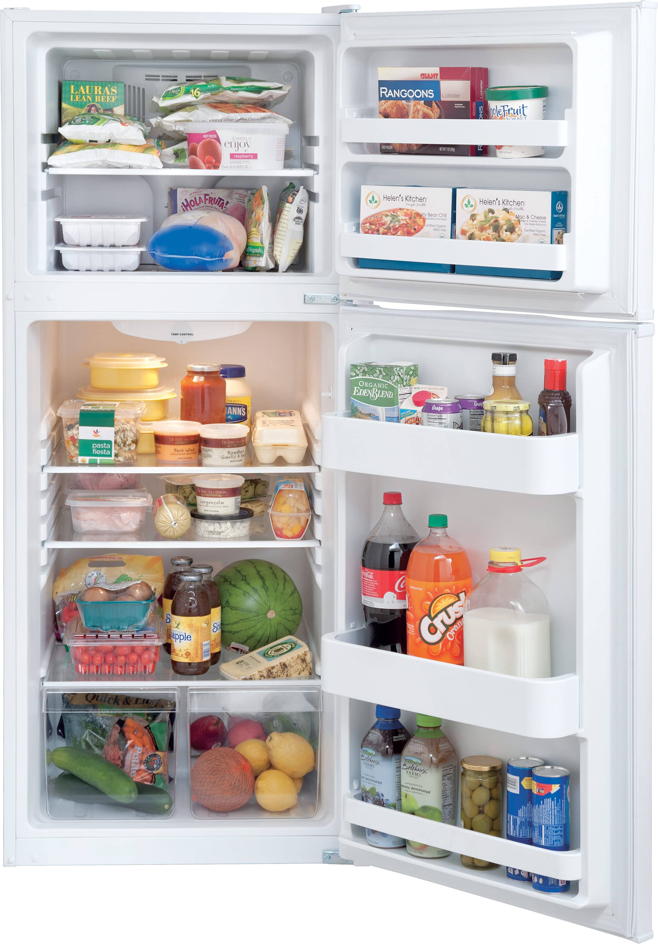 Frigidaire FFTR1222QW 11.5 Cu. ft. Top Freezer Refrigerator - White