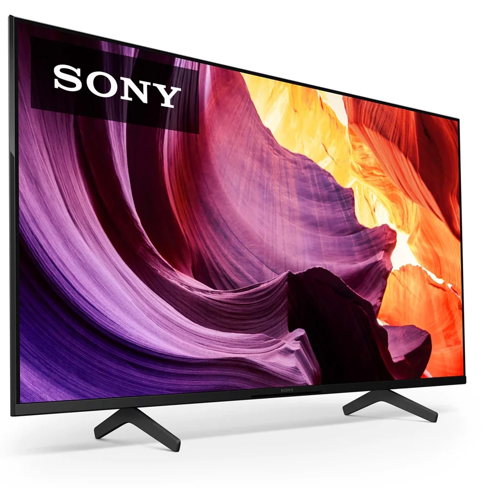 Sony 55" X80K 4K Ultra HD LED Smart Television KD55X80K (2022 Model) Bundle with Complete Mounting