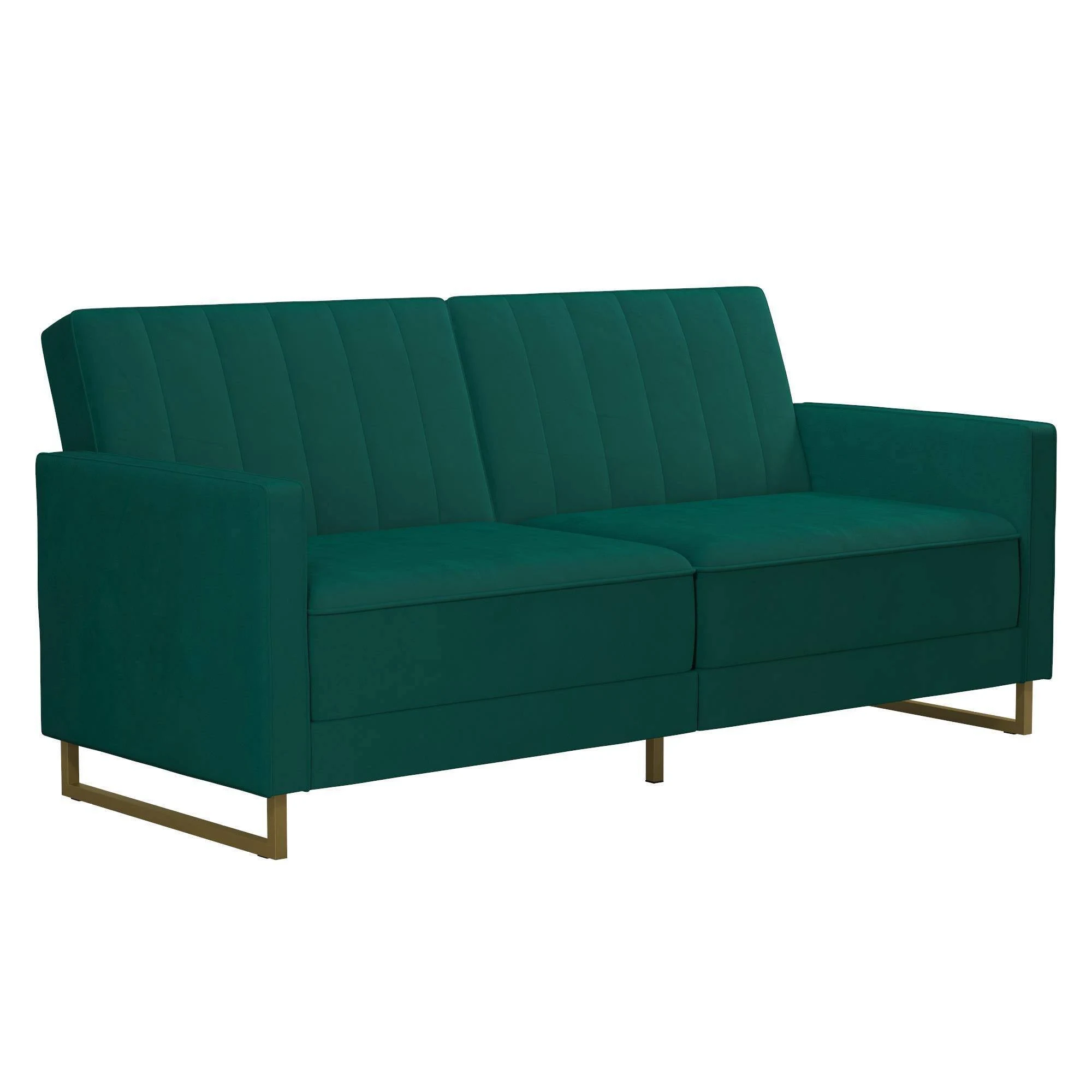 Novogratz Skylar Coil Futon (Green)
