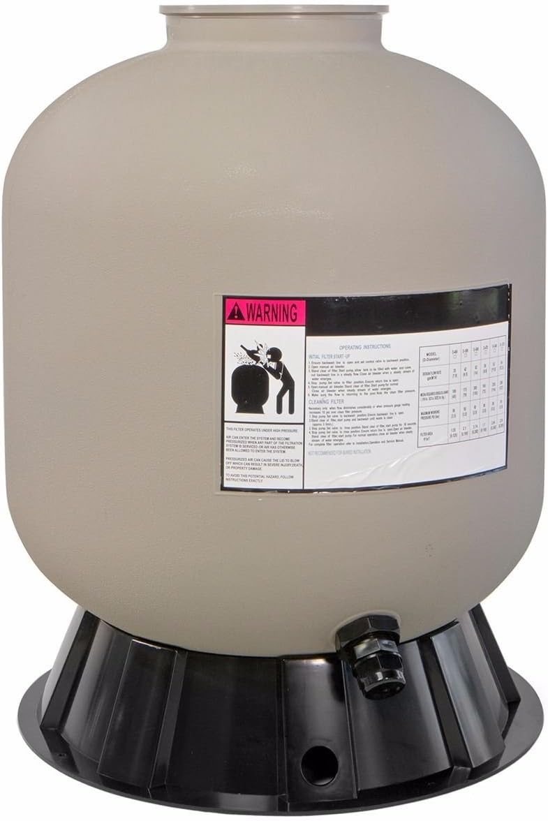 XtremepowerUS 19" InGround Above Pool Sand Filter System For Swimming Pool Up To 24,000 Gallons