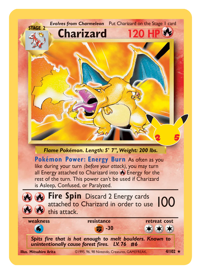 Pokémon Trading Card Games: 25th Anniversary Celebrations Elite Trainer Box