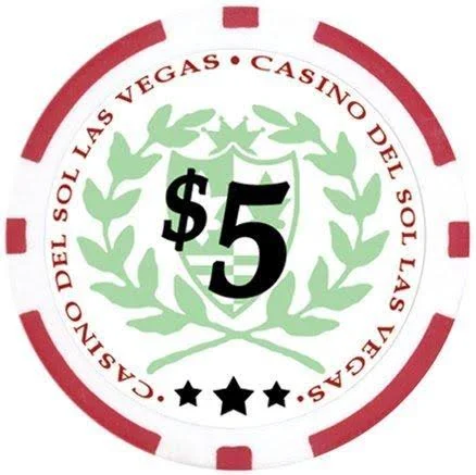 Da Vinci Professional Casino Del Sol Poker Chips Set with Case (Set of 500), 11.5Gm
