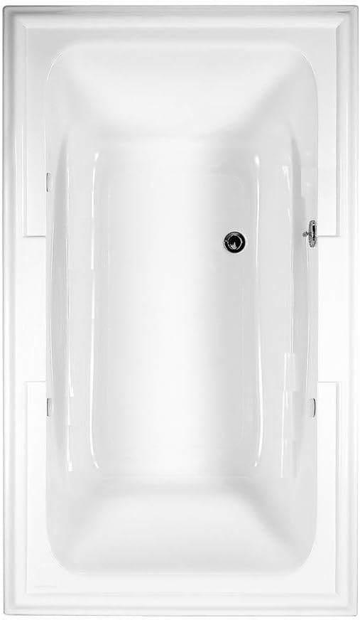 American Standard 2742002.020 Town Square 6-Feet by 42-Inch Bath Tub, White