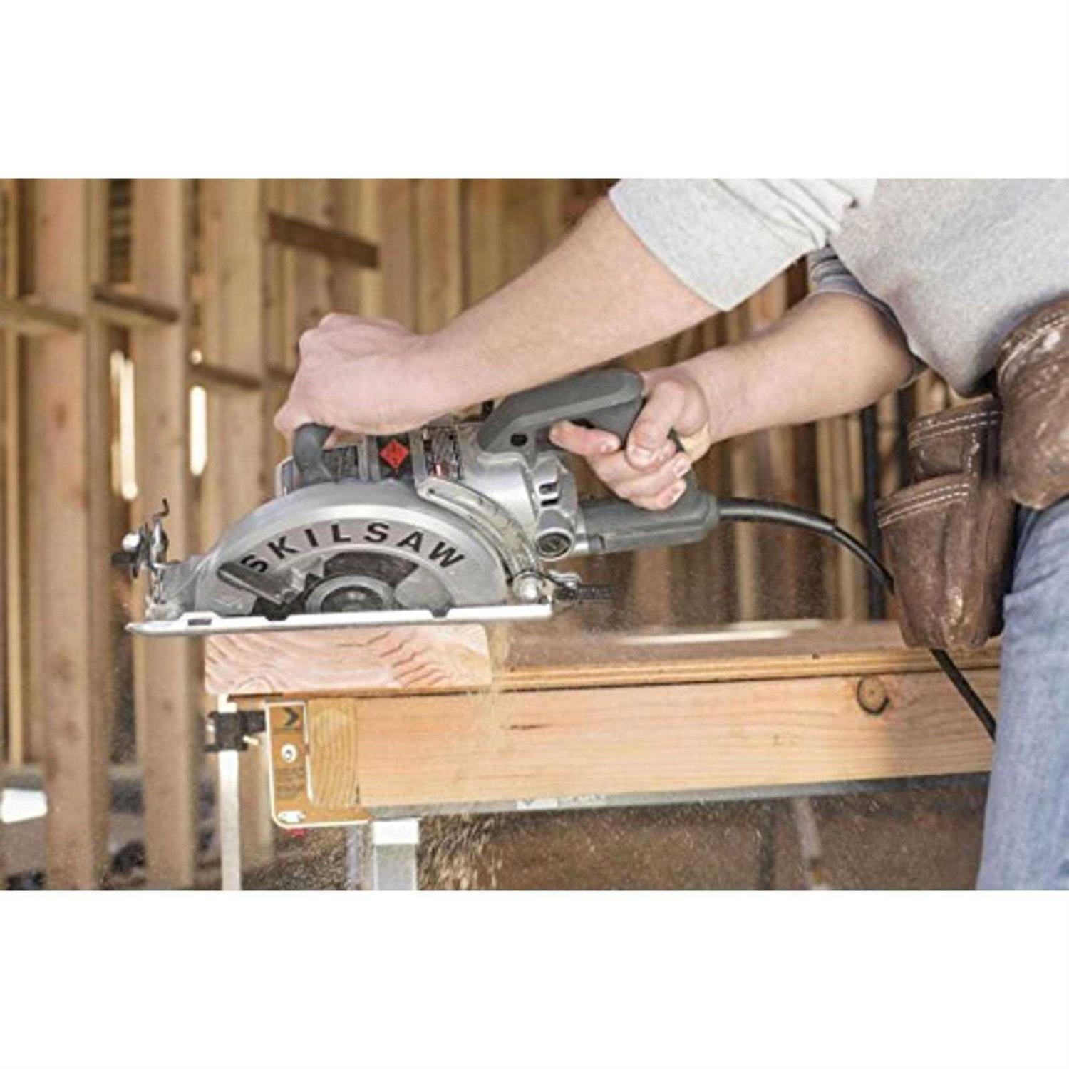 Skilsaw SPT77W-01 7-1/4-Inch Worm Drive Circular Saw - Shop Hardware Tools Online Store