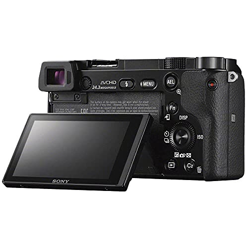 Sony Alpha a6000 Mirrorless Digital Camera with 16-50 mm Lens, 24 MP (White)