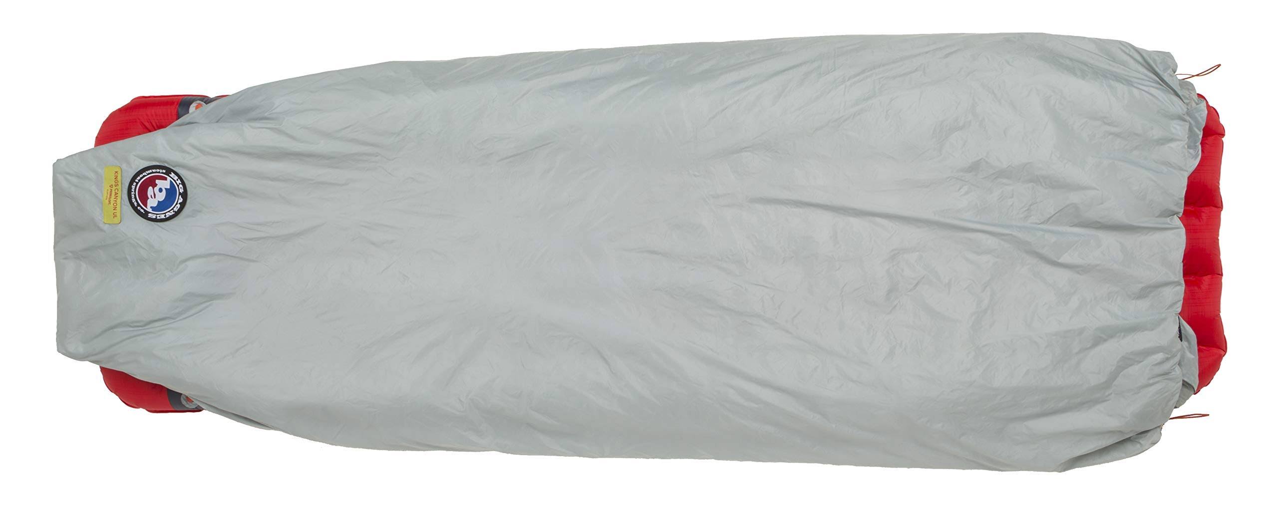 Big Agnes Kings Canyon UL Quilt - Gray/Palm