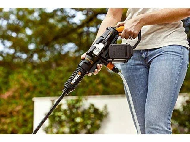 Worx WG644 40V (2.0Ah) Power Share Hydroshot Portable Power Cleaner, 2 Batteries