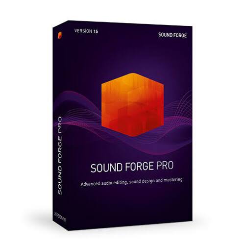 MAGIX Sound Forge Pro - (v. 15) - box pack - DVD, download - Win - English