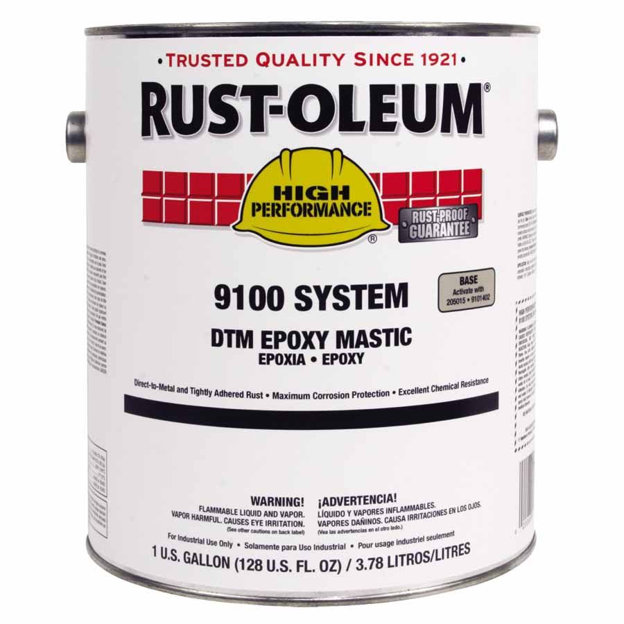 Rust-Oleum Epoxy Mastic Coating, Safety Blue 9125402, Size: 1 Gal
