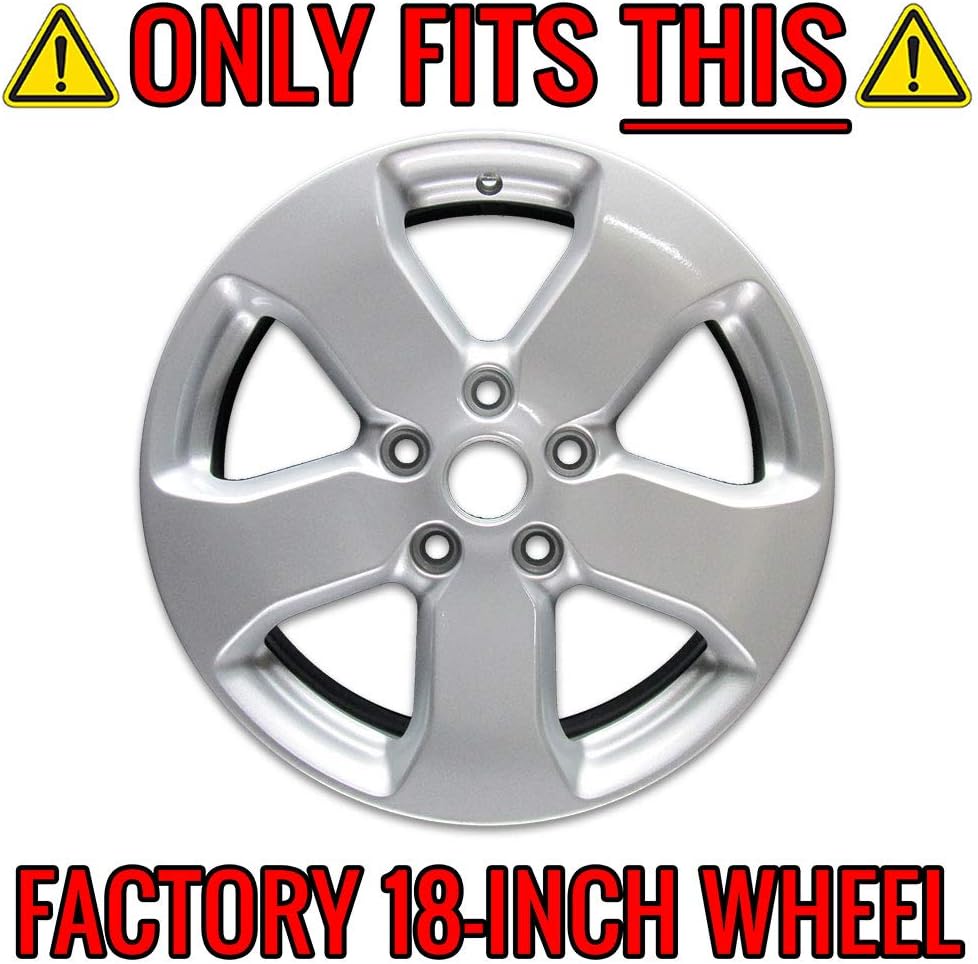 Upgrade Your Auto 18" Gloss Black Wheel Skins (Set of 4) for Jeep Grand Cherokee 2011-2014