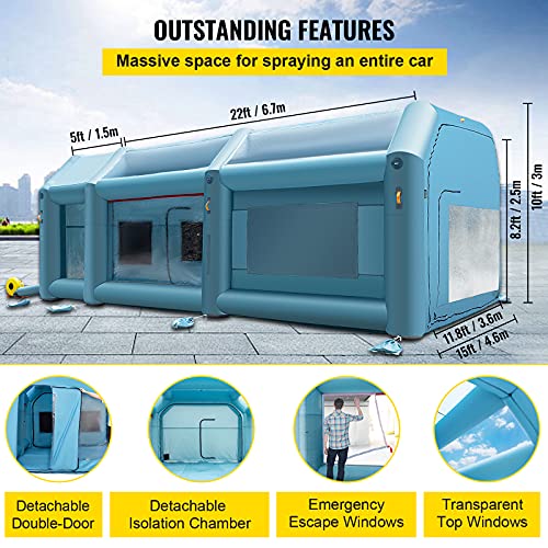 VEVOR Portable Inflatable Paint Booth