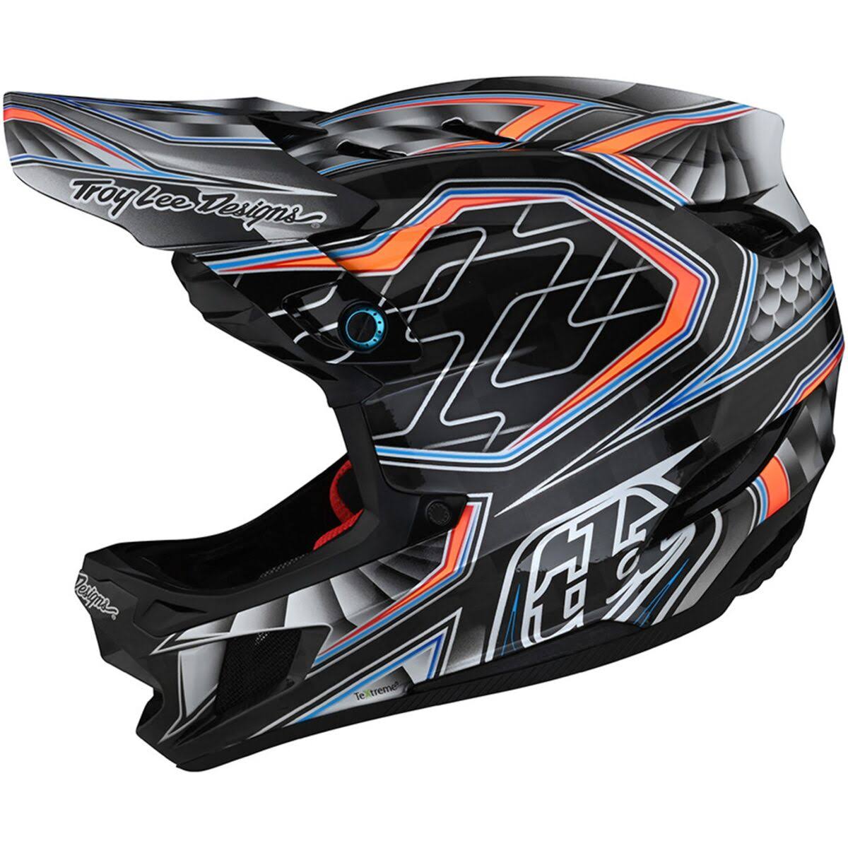 Troy Lee Designs D4 Carbon Helmet w/ MIPS Xs / Low Rider Gray