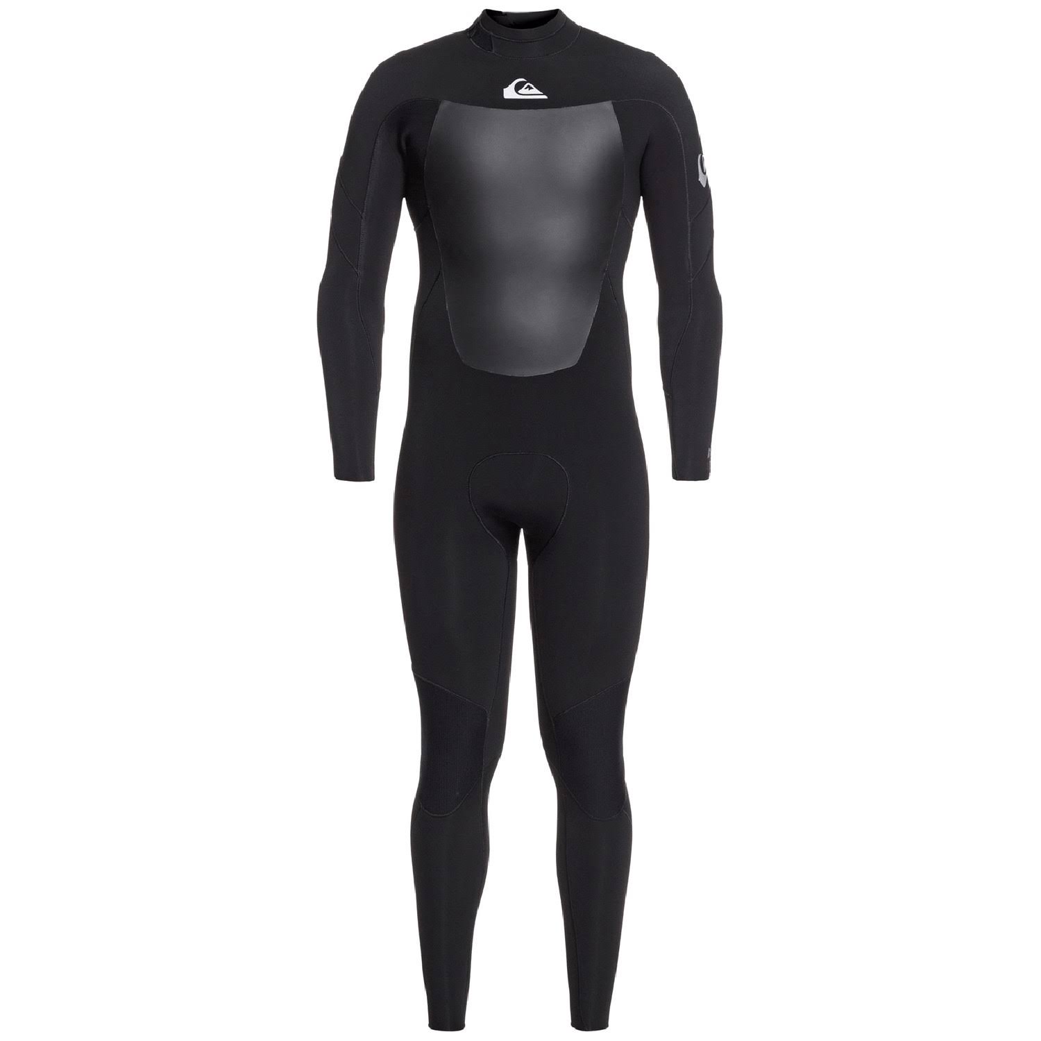 Quiksilver Syncro 4/3 Back Zip Wetsuit - Black/Silver - S