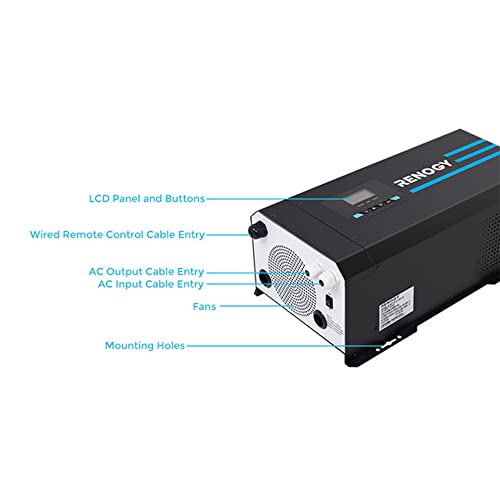 Renogy Pure Sine Wave Inverter Charger
