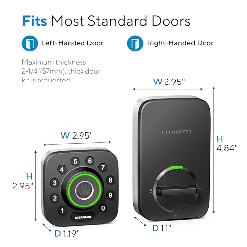 ULTRALOQ U-Bolt Pro C3WiFi Smart Lock