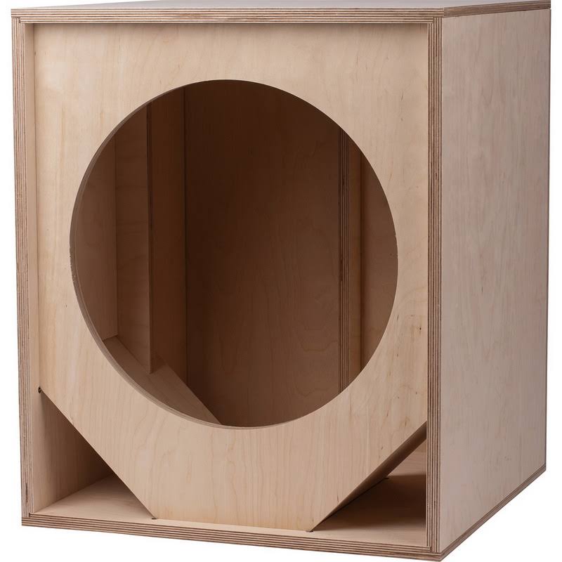 Parts Express Knock-Down 4.6 Cu. ft. 18x22 Pro Subwoofer Cabinet