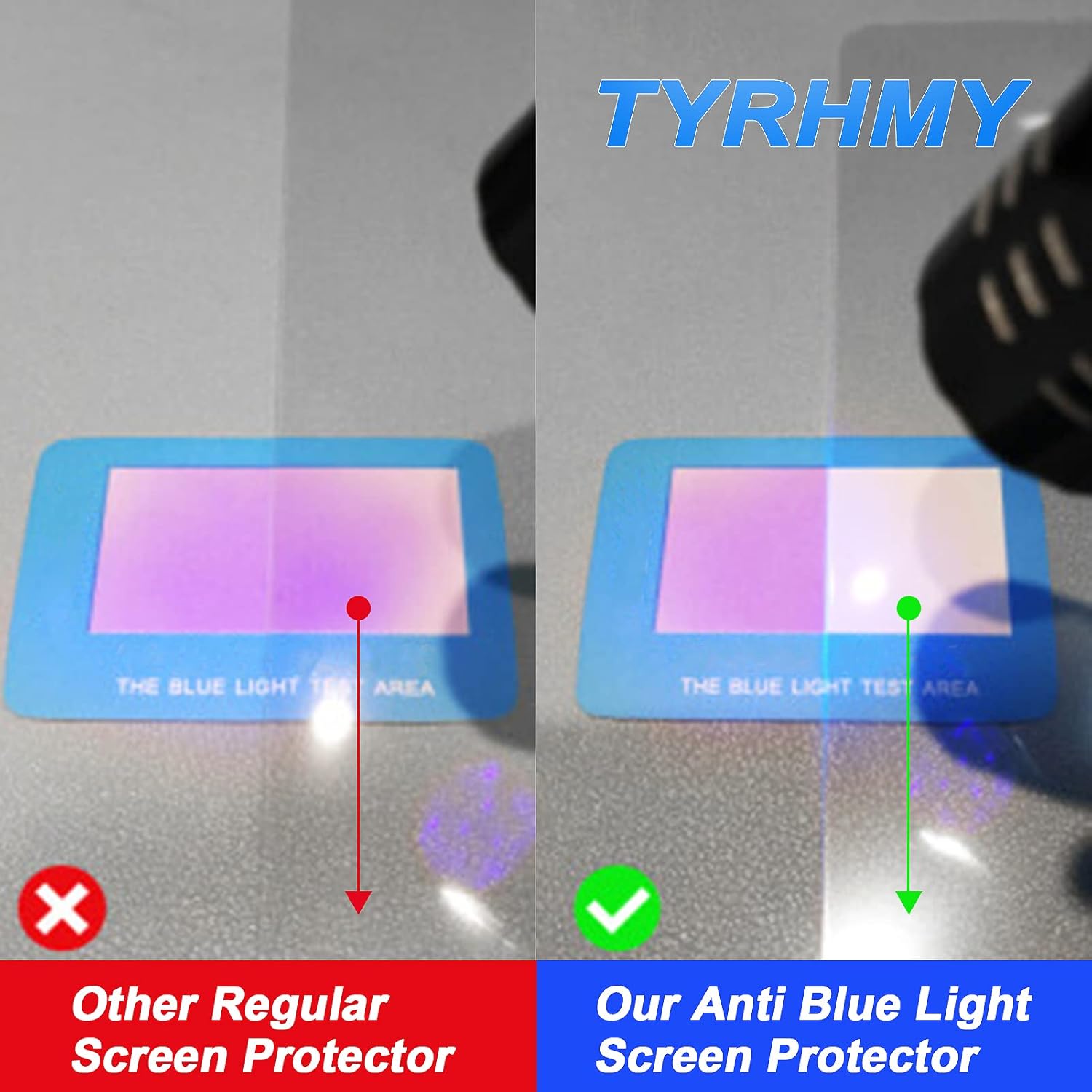Anti Glare Film for TV 55 inch,Anti Blue Light Anti UV Anti Scratch TV Screen Protector Film,Relieve Eye Strain and Reduce TV Screen Glare,55 inch Glare Matte Film